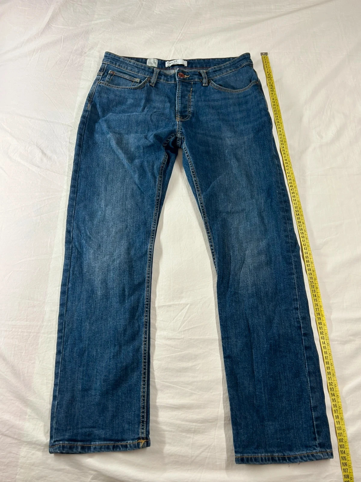 Jean bleu marine celio c15 slim w33